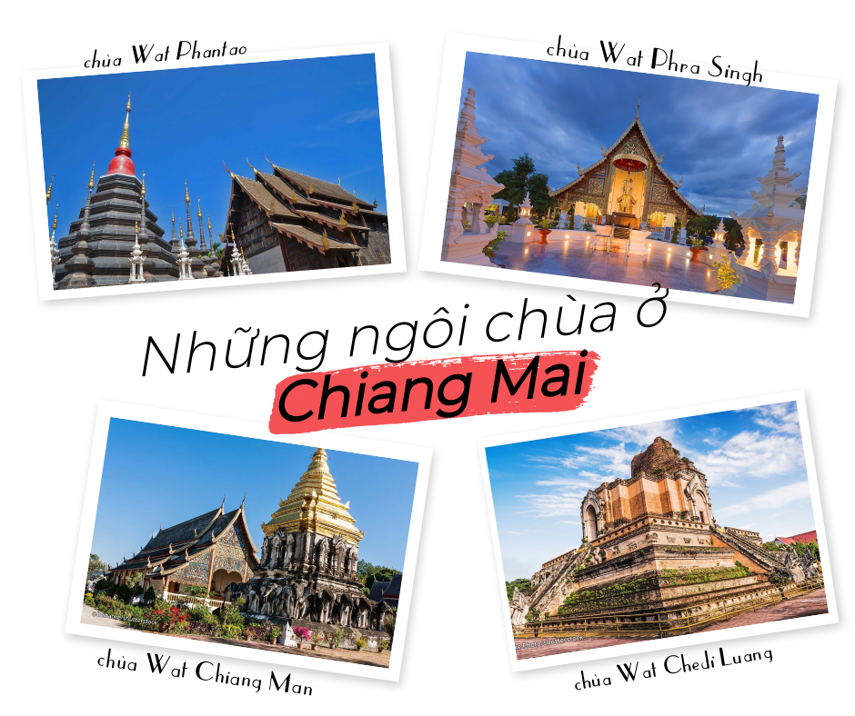 những ngôi chùa ở Chiang Mai 